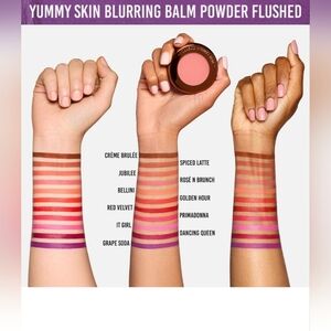 New Danessa Myricks Yummy Skin Blurring Balm Powder Flushed It Girl Color Pink